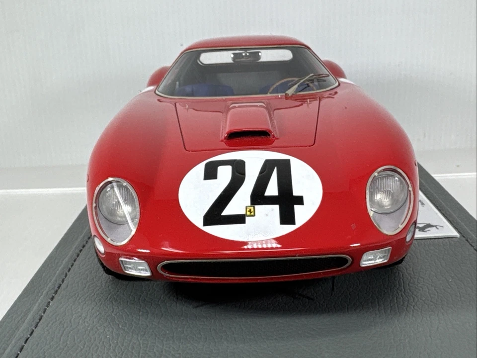 1/18 BBR Hand Built  1964 Ferrari 250 GTO LeMans Beulys Bianchi BBR18146A - Image 4 of 4