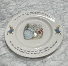 Wedgwood Peter Rabbit Beatrix Potter Bone China Round Collector Plate England — photo 1