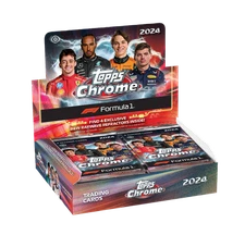 TOPPS CHROME FORMULA 1 2024 QUALIFYING LAP BOX SEALED