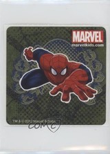 2012 SmileMakers Marvel Stickers Spider-Man Green Background 0i7t