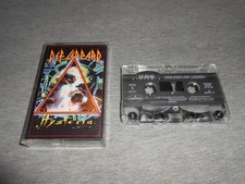 Cassette Tape - Vintage - 80s Rock - DEF LEPPARD - HYSTERIA - RARE