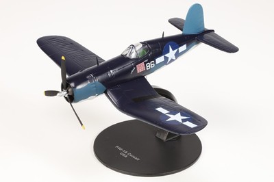 27299-42 Motor City Classics F4U Corsair 1/72 Model White 86 / Lulubelle USMC