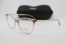 NEW VOGUE VO 5239 2735 CLEAR BROWN GOLD AUTHENTIC EYEGLASSES 54-16