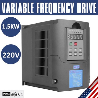 1.5KW Frequenzumrichter Variable Frequency Driver 3 Phase 220V VFD VSD Speed