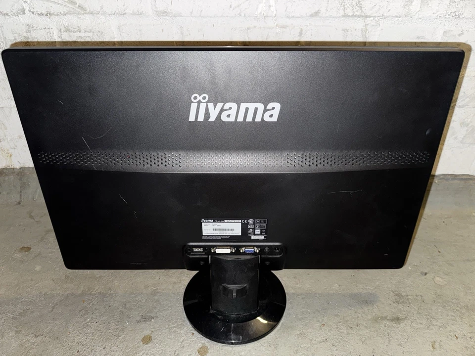 iiyama ProLite X2472HD 24 Zoll 61cm Full HD Monitor Gebraucht Sehr Gut - Bild 3 von 4