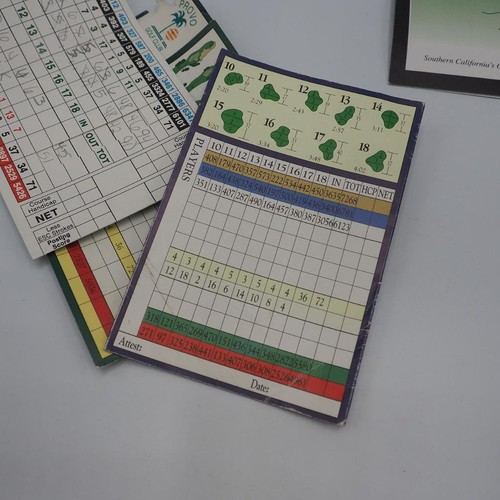 Lot of 4 Golf Club Scorecard Provo Catalina High Mountain Heron Bay - Picture 4 of 5