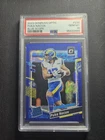 2023 Panini Donruss Optic Rated Rookie Puka Nacua #238 Blue Scope RC PSA 10 Rams