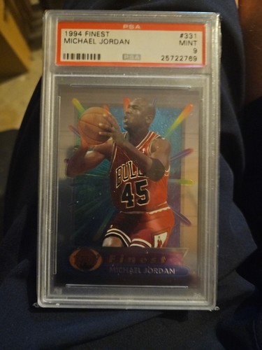1994-95 Topps Finest - #331 Michael Jordan - PSA 9 - FREE SHIPPING