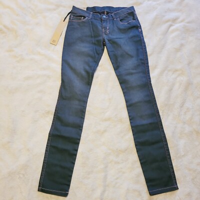 Ksubi Jeans Womens Size 24 Skinny Pins Pants In I'm Shady Low Rise Slim Fit NWT