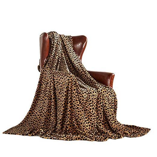 Throw Blanket Decorative Fleece Throw | Ultra-Plush Colorful 90