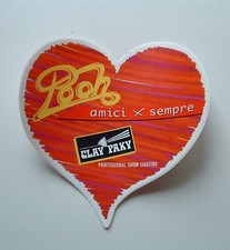 ADESIVO POOH CLAY PAKY AMICI PER SEMPRE TOUR 1997