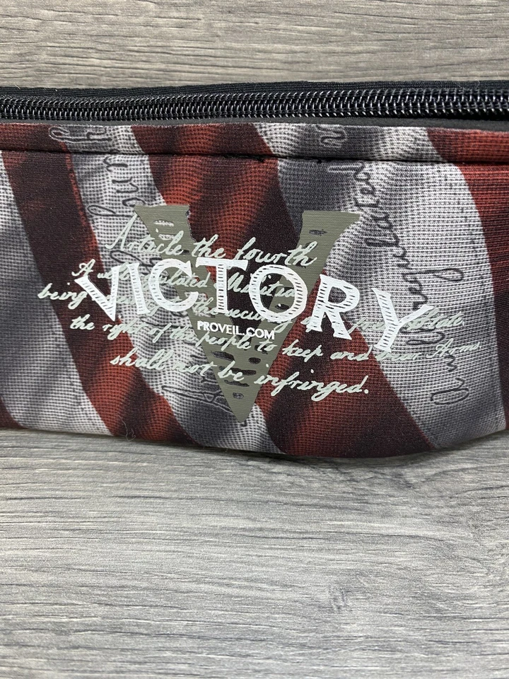 Enfriador de 6 latas Patriotic rojo blanco azul Victory 3,5 mm neopreno nuevo con etiquetas Foto 3 de 4