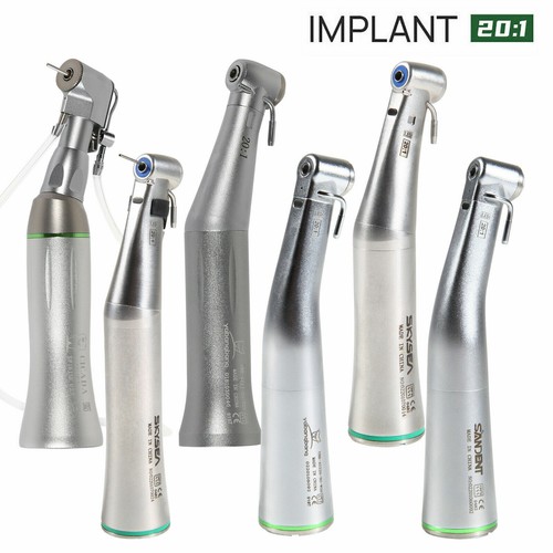 Dental Implant Contra Angle 201 Low Speed (LED) Handpiece Push Fit NSK