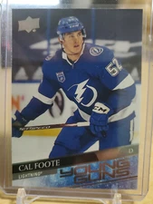 2020-21 UD Series 2 Base Young Guns #476 Cal Foote RC