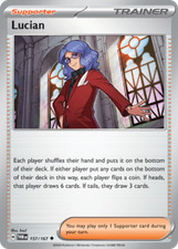 Lucian 157/167 Uncommon | Twilight Masquerade | Pokemon Card