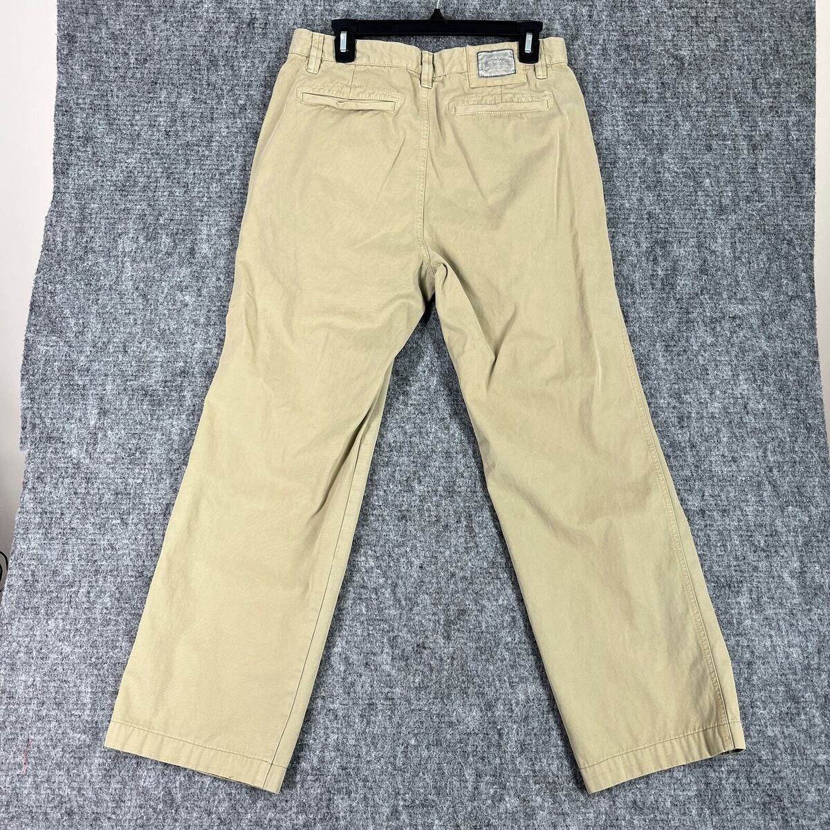 Cooper Jones Supply Pants Mens 32x28 Beige Cotton Chino Cooper Jones Supply Pants Mens 32x28 Beige Cotton Chino