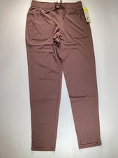 Womens All In Motion Brown Training Pants XS Long NEW