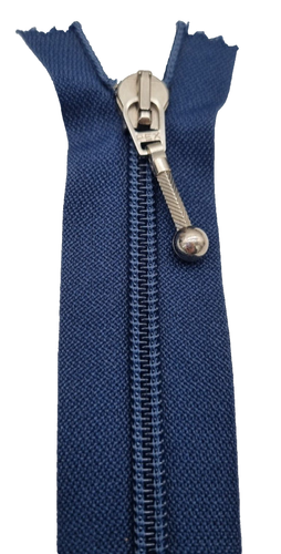Blue Zip Zipper Closed End 18 cm 7 Inch Pex Clothing Bags Crafts Free P&P