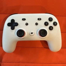 Bluetooth  Stadia Video Game Controller White Wireless - Pre-Owned