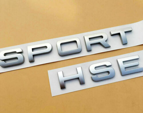 New 1X SPORT HSE Luxury Tailgate Badge Emblem Plate trunk badge - Bild 5 von 9