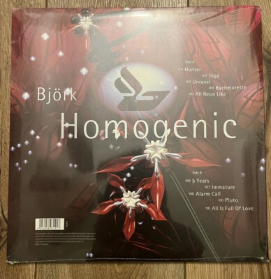 ビョーク Björk【Homogenic】UKオリジナル盤アナログ Bjork ‎– Homogenic (1997) Vinyl LP - First Pressing Sealed - UK