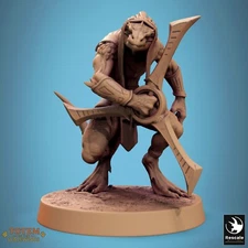 Lizardman Sneaky Murkborn by Rescale Miniatures | D&D | DnD | Print on Demand