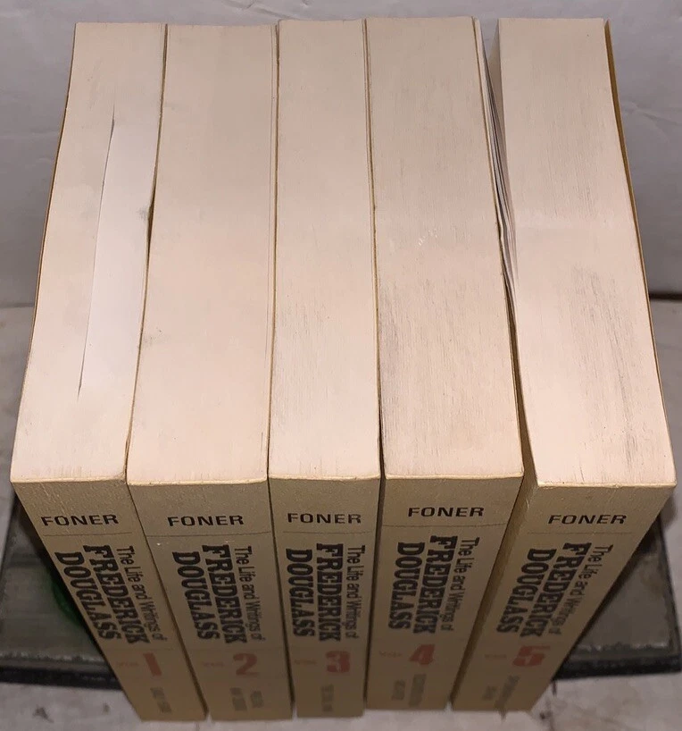 THE LIFE AND WRITINGS OF FREDERICK DOUGLASS, 5 VOL SET, Edited by PHILIP S FONER - Image 4 of 4