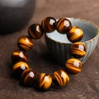 Fashion Tiger Eye Beads 6/8/10/12mm Natural Stone Bracelet for Women Men Jewelry