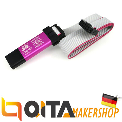 USB ASP AVR Programmer Adapter - DC 2,7 ~ 5,5 V, 500mA, AT87S51, 52 und AVR-Chip