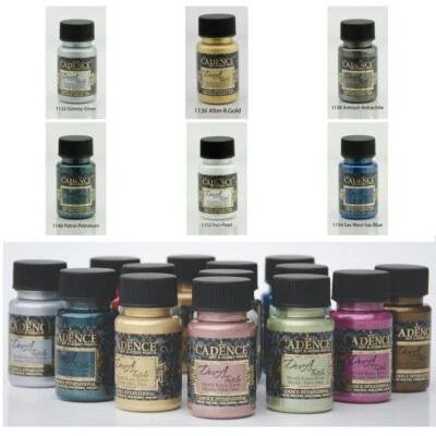 Cadence Dora Textil Brillo Metálico - Pintura Tela - 50ml