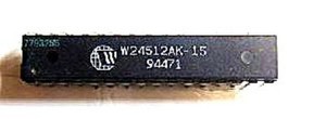WINBOND W24512AK-15 DIP 64K X 8 HIGH SPEED CMOS STATIC RAM USA ship