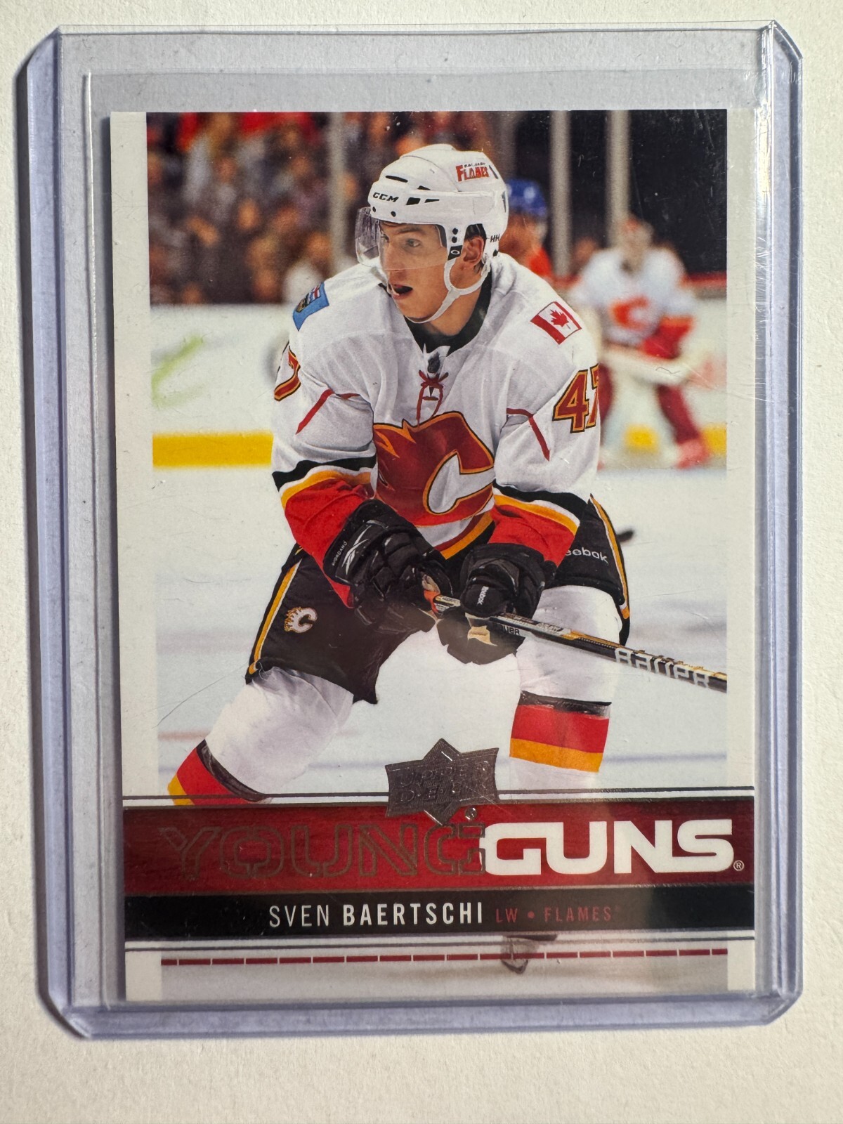 K308,166 - 2012-13 Upper Deck #208 Sven Baertschi YG RC