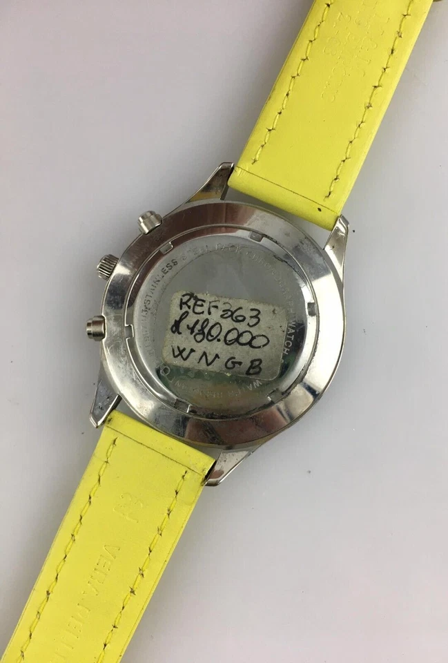 Orologio M&M Primo Emporio Chrono Quarzo 47 mm Sport Uomo Acciaio Usato Funziona - Immagine 2 di 2