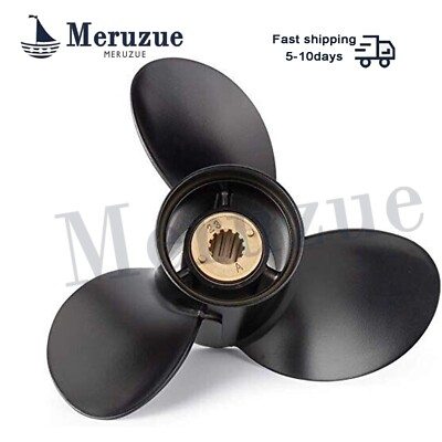 10 3/4 x 12 Boat Propeller for Mercury Engine 40-60HP 13 Spline tooth 10.75 x 12