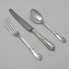 LA REGENCE Design Harrods Ltd, London Silver Service Cutlery Forks & Spoons
