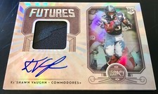 2020 Legacy Ke’Shawn Vaughn Autograph Patch Ref RC 118/399 Vanderbilt Buccaneers