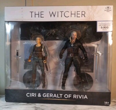 The Witcher Netflix Season 3 Geralt of Rivia and Ciri 2 Pack 7'' Figure Mcfarlane