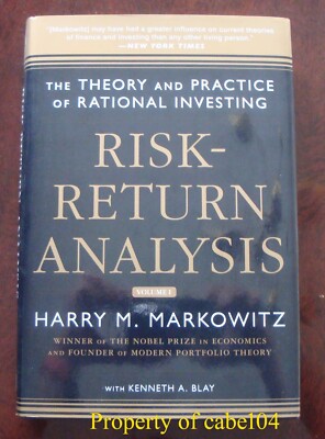 Risk-Return Analysis: The Theory and Practice of Rational Investing ~ Vol 1~ NEW