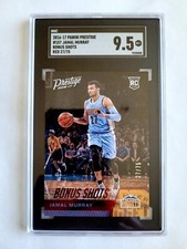2016-17 PANINI PRESTIGE RED JAMAL MURRAY RC! 27/75! SGC 9.5! 1/1! JERSEY #!
