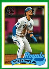2024 Topps Update Series 1989 Anniversary Bobby Witt Jr. 89US-48 Kansas City