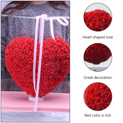 Geschenk Box Hochzeits-mittel Rose Rose Box Erhalten Rosen Box - Bild 6 von 12