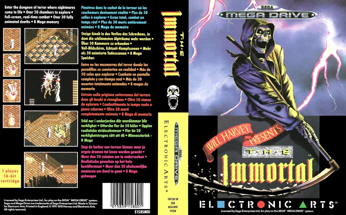 The immortal best sale sega genesis