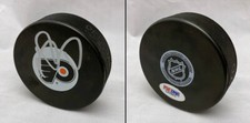 Chris Pronger SIGNED Philadelphia Flyers Puck PSA/DNA AUTOGRAPHED HOF 15 Hart Tr