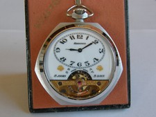 HEBDOMAS-"8 JOURS"-MANUALE-TASCA DI FORMA-NUOVO-MAI INDOSSATO-SCATOLA-GARANZIA