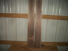 2 PC WALNUT LUMBER WOOD KILN DRIED BOARDS LOT 1223Z  38" X 5" X 7/8"