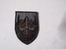 MILITARY PATCH US ARMY ACU HOOK & LOOP CMB SECURITY TRANSITION TNG AFGHANISTAN