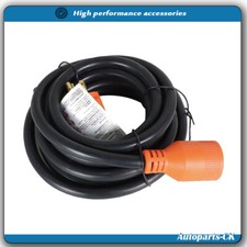 15 Feet 30 AMP 4 Prong NEMA 14-30P to NEMA14-30R Generator Extension Cord