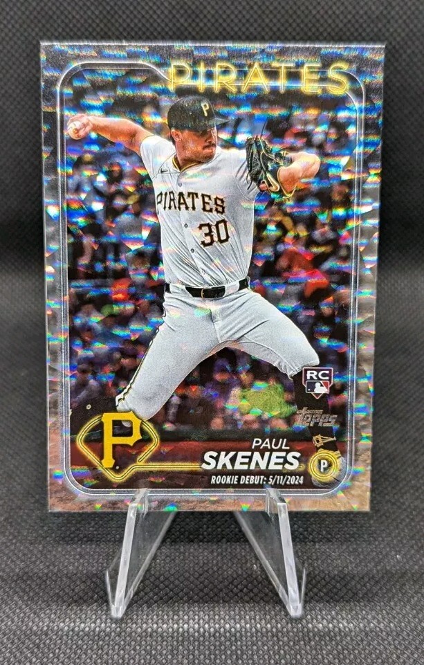 2024 Topps Update Series - Rookie Debut Rainbow Foil #US288 Paul Skenes (RC)