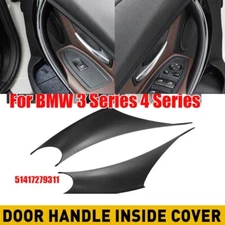 2xInner Door Handle Trim Panel Pull Cover for BMW 3 4 Series F30 F31 F32 F36 L+R