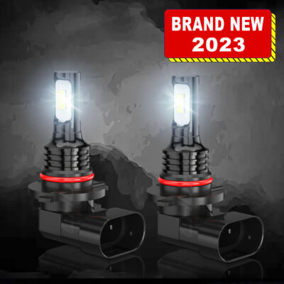 6000K Cool White LED Headlight Kit Bulbs For Can-Am Maverick Max 1000R 2013-2016